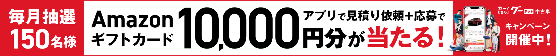 グーネット中古車アプリ累計500万DL達成記念キャンペーン