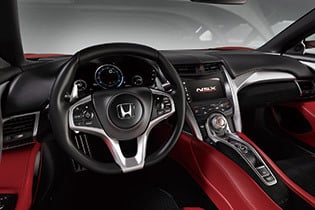 アキュラ NSX コックピット