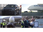 恐るべしカイエン！　エールフランスのエアバスA380を牽引してギネス記録