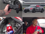 プレステのコントローラーで本物のGT-Rを走らせた！