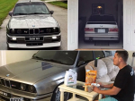 愛車が好きすぎ！　リビングで一緒にハリケーンから避難するBMWユーザー
