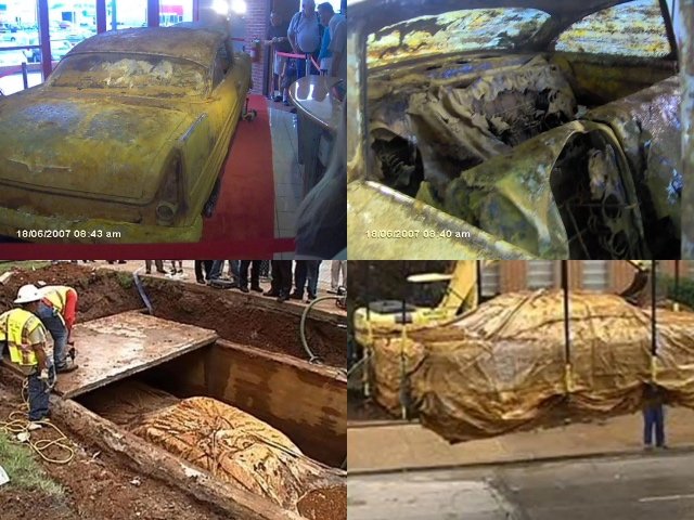 タイムカプセルに入れたクルマを半世紀後に掘り出してみた！ | 中古車 