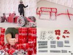 コーラを飲んでF1マシンを作った！　空き缶1000個でDIY