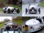 525kgの三輪車！　モーガン3ホイーラーの走りが刺激的！