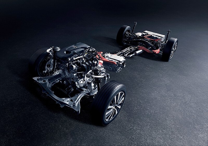 2.5Lダイナミックフォースエンジンハイブリッドシステムの画像