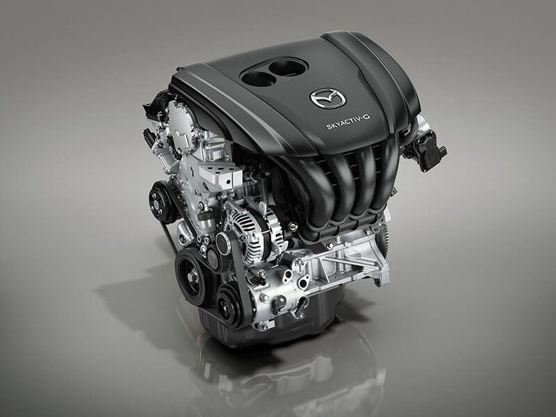 新型MAZDA3・エンジンの画像