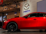【東京オートサロン2019】マツダ：「アクセラ」の次期モデルとなるMAZDA3を日本初披露