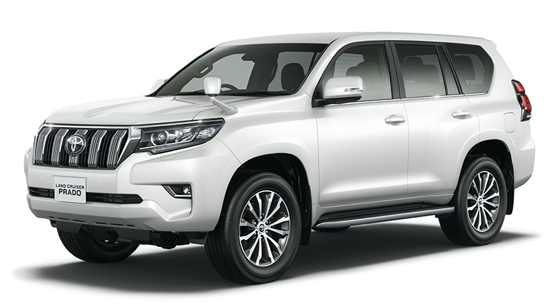 トヨタ ランドクルーザープラド（現行型）の画像トヨタ ランドクルーザープラド（現行型）