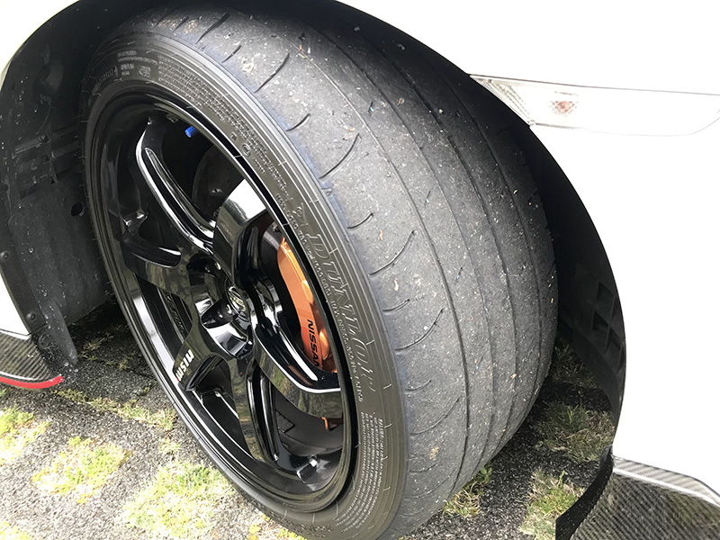 日産 GT-Rのタイヤの画像