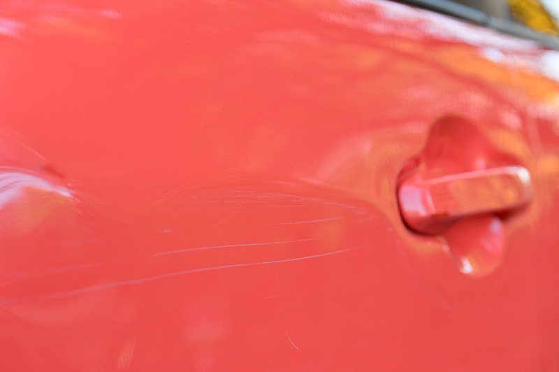 トヨタ アクアの車体の画像