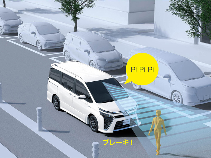 自動ブレーキのイメージ画像