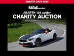 FCAジャパンが「アバルト 124 spiderチャリティーオークション」を開催