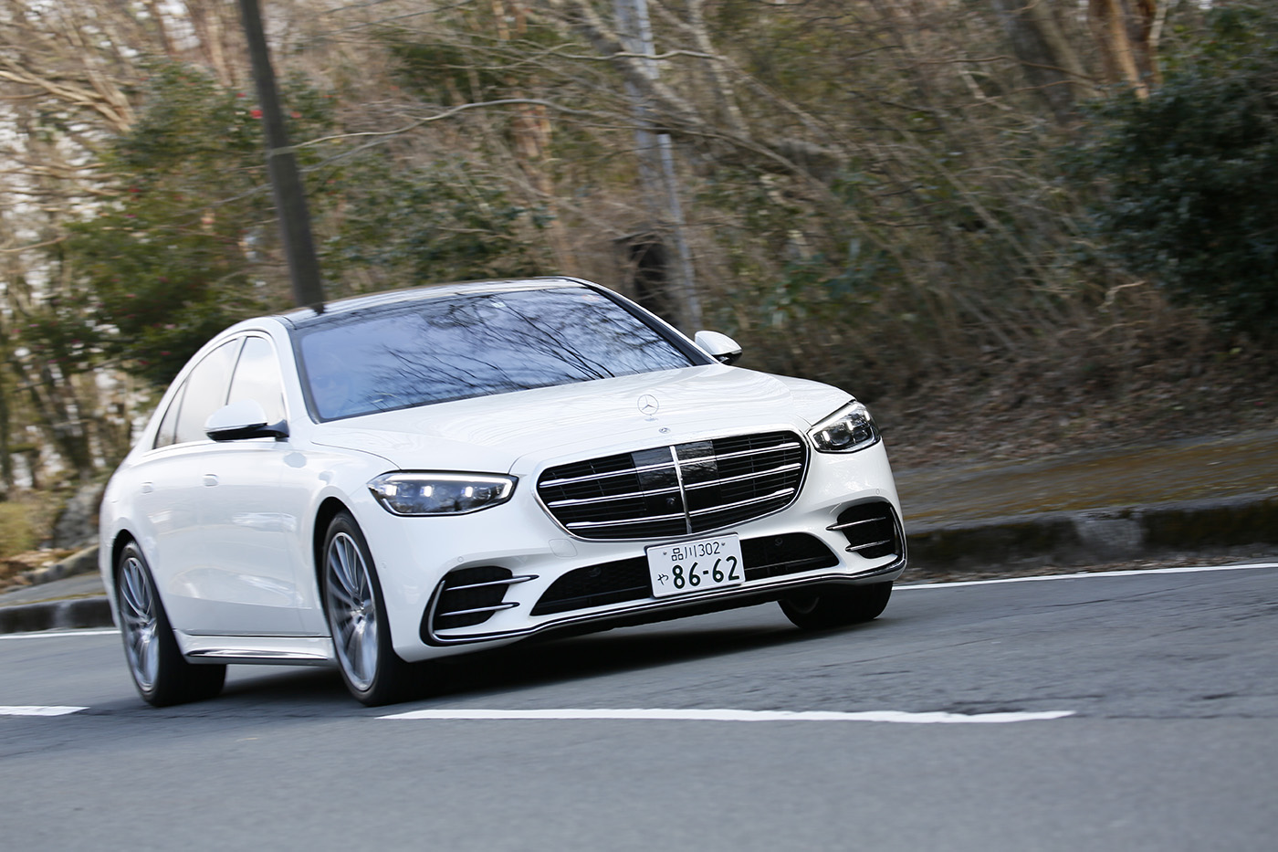 「S 500 4MATIC」は3L V6ターボエンジンを搭載する