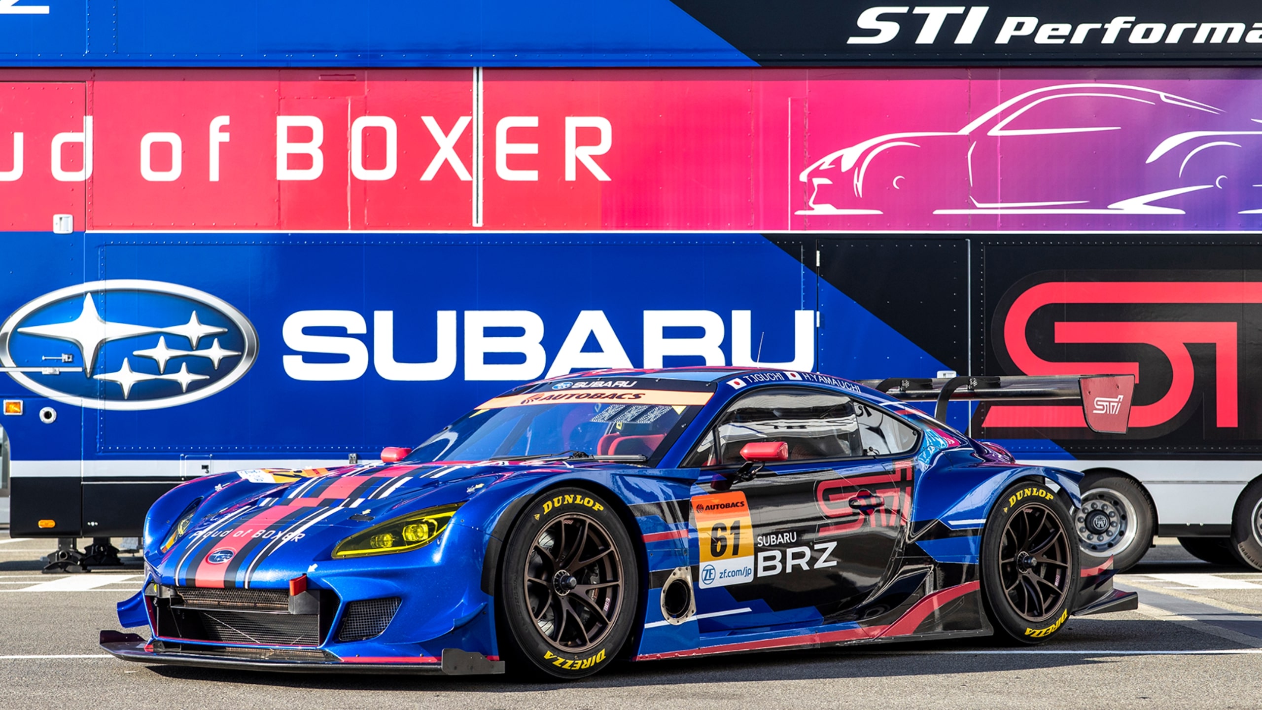 GT300 R&D SPORT SUBARU BRZ GT300(61号車)