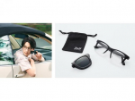 1本2役のメガネ「Zoff NIGHT&DAY」　フロントレンズが折りたためるモデル登場