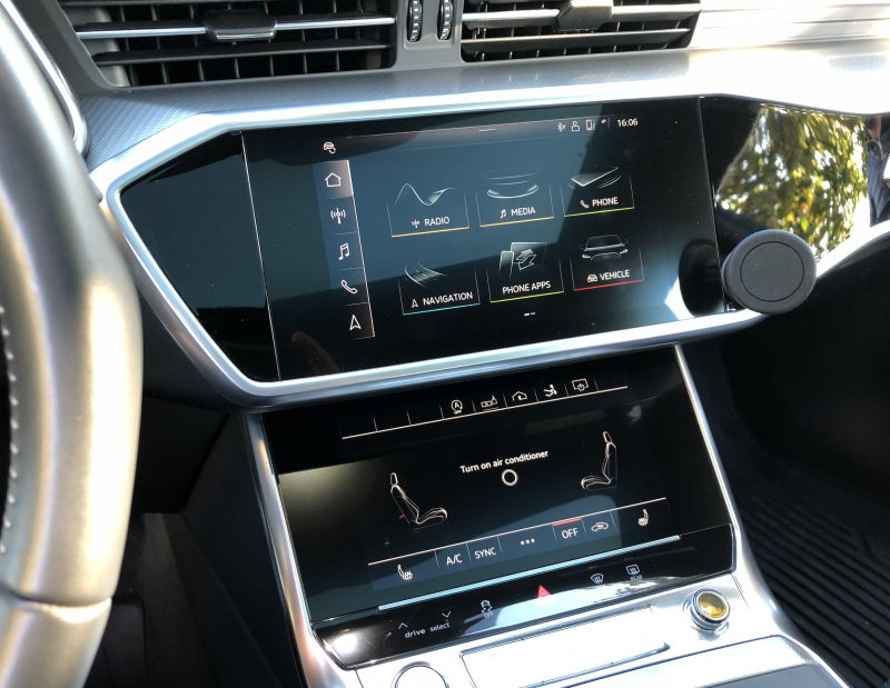 CLEARMOUNTS Audi車専用デザイン ユニバーサルスマートフォンホルダー