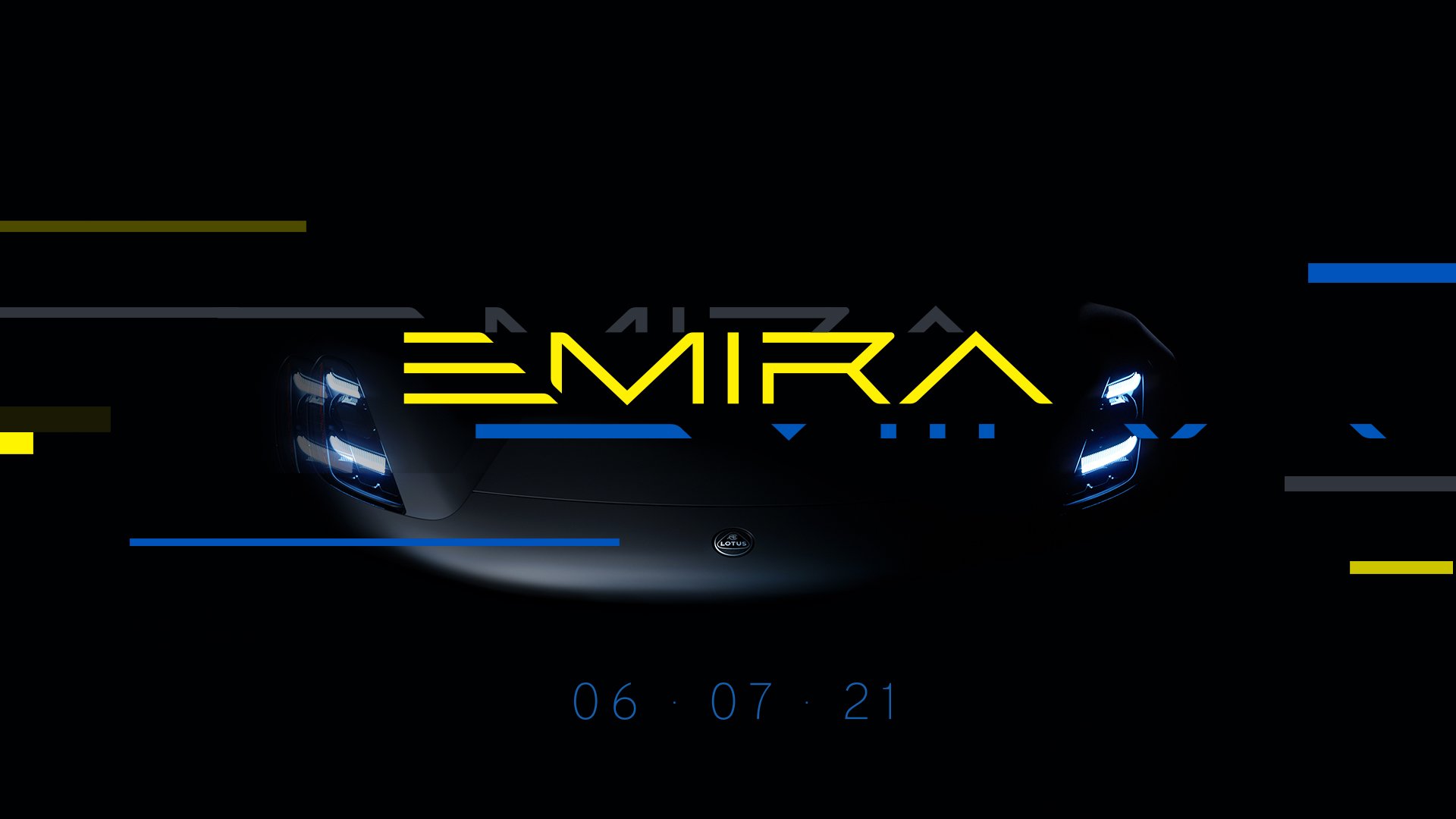 7月に発表される新型車「Emira(エミーラ)」のシルエットイメージ