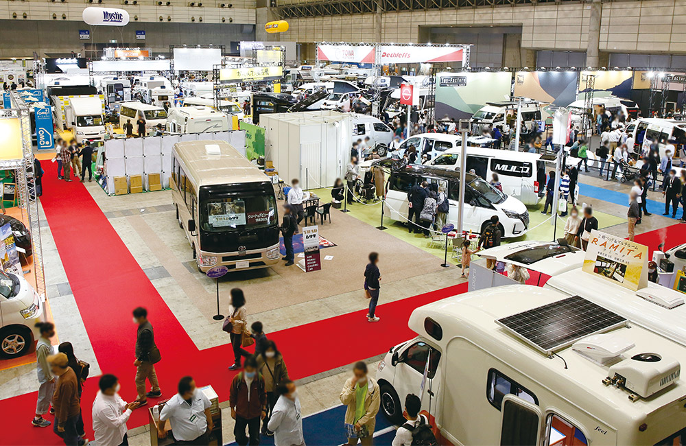 JAPAN CAMPINGCAR SHOW2021会場イメージ