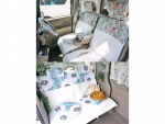 春夏にピッタリ！　草花モチーフの車内カバー　オンラインストア「クルマリ」にて発売
