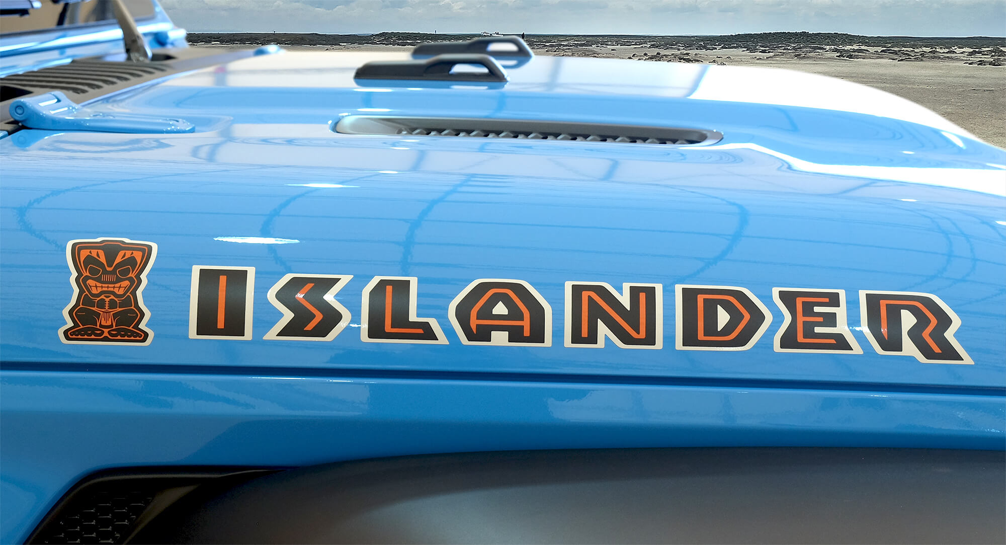 ISLANDER ボンネットデカール