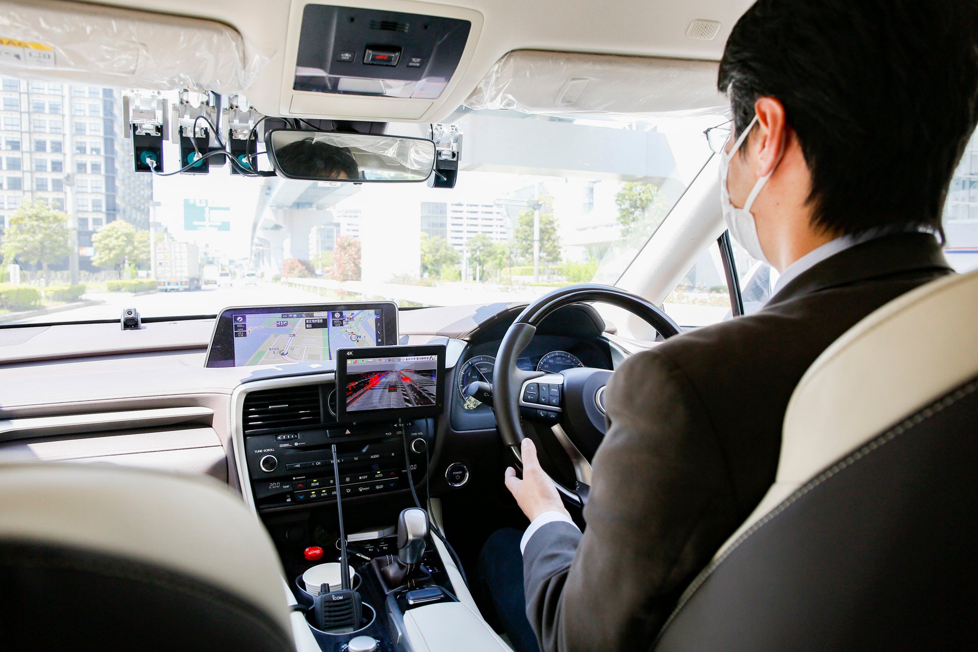 自動運転の研究について長い歴史を持つだけに、その完成度は非常に高い