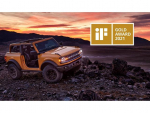 新型フォード・ブロンコが『iFデザイン賞』を受賞「ライフスタイルSUVを再定義」と評価