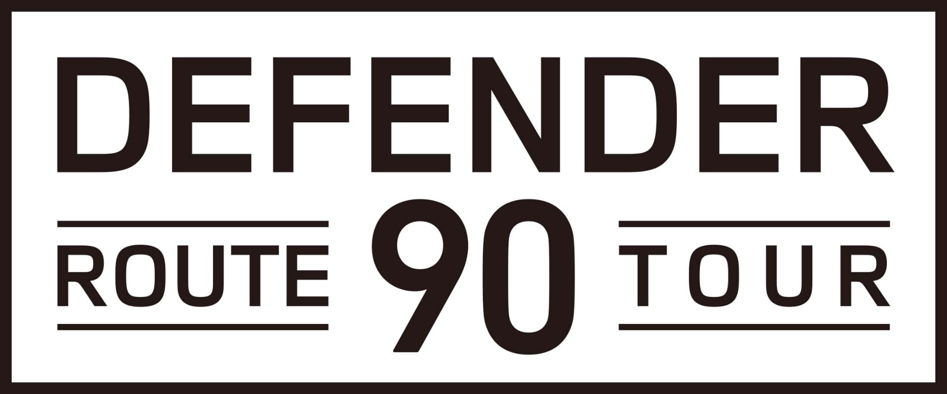 「DEFENDER ROUTE 90 TOUR」イベントロゴ