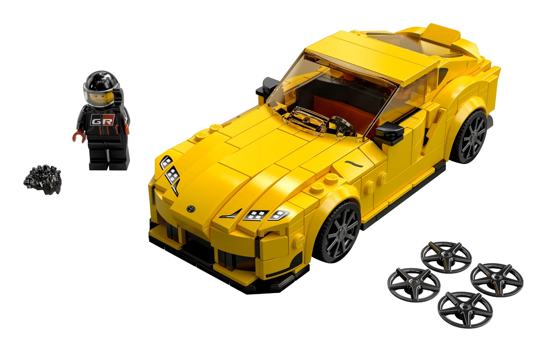 「レゴ スピードチャンピオン トヨタ GRスープラ」完成イメージ