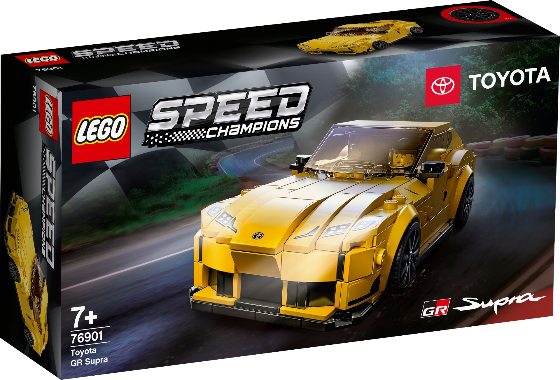 「レゴ スピードチャンピオン トヨタ GRスープラ」パッケージ