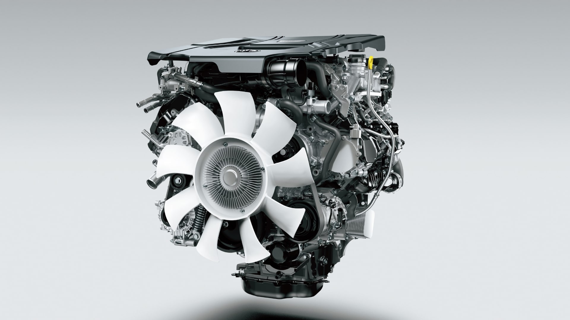 V6 ディーゼル ツインターボエンジン