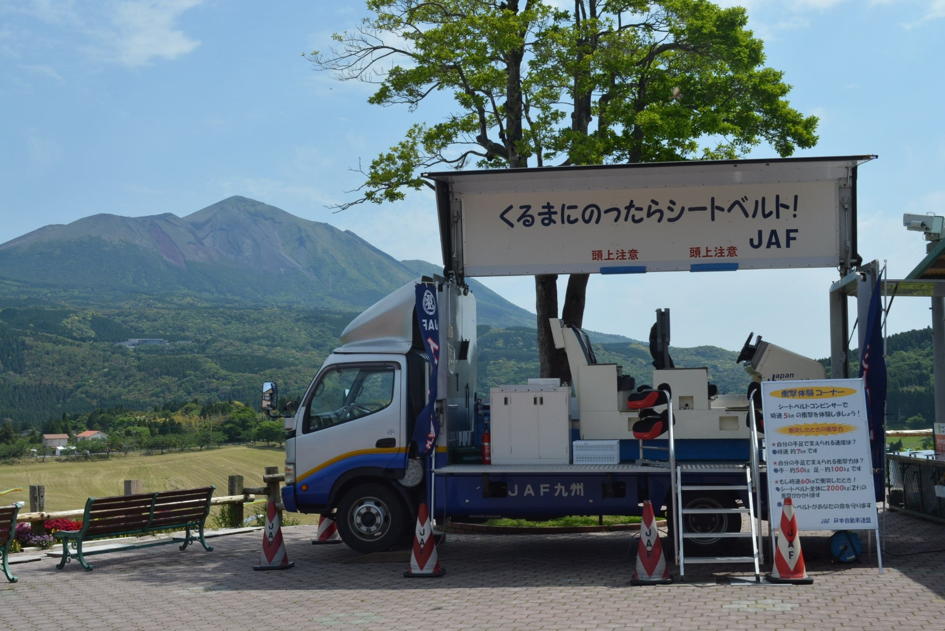 シートベルトコンビンサー体験