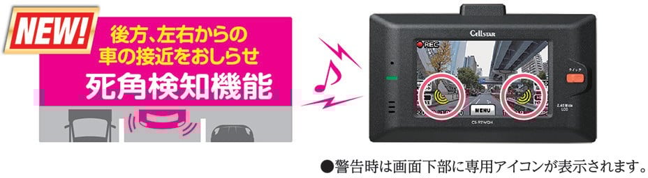死角検知機能