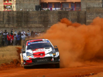 トヨタ ガズーレーシング、WRC 第6戦 サファリ・ラリー初日にヤリスWRCがトップ3独占