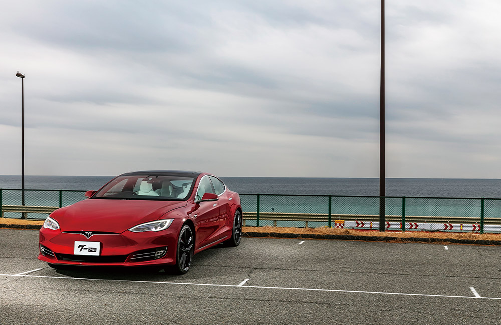 テスラ モデルSの外観
