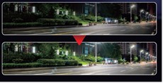 高感度CMOSセンサー「STARVIS」の採用で夜間も明るく鮮明な撮影が可能（イメージ）