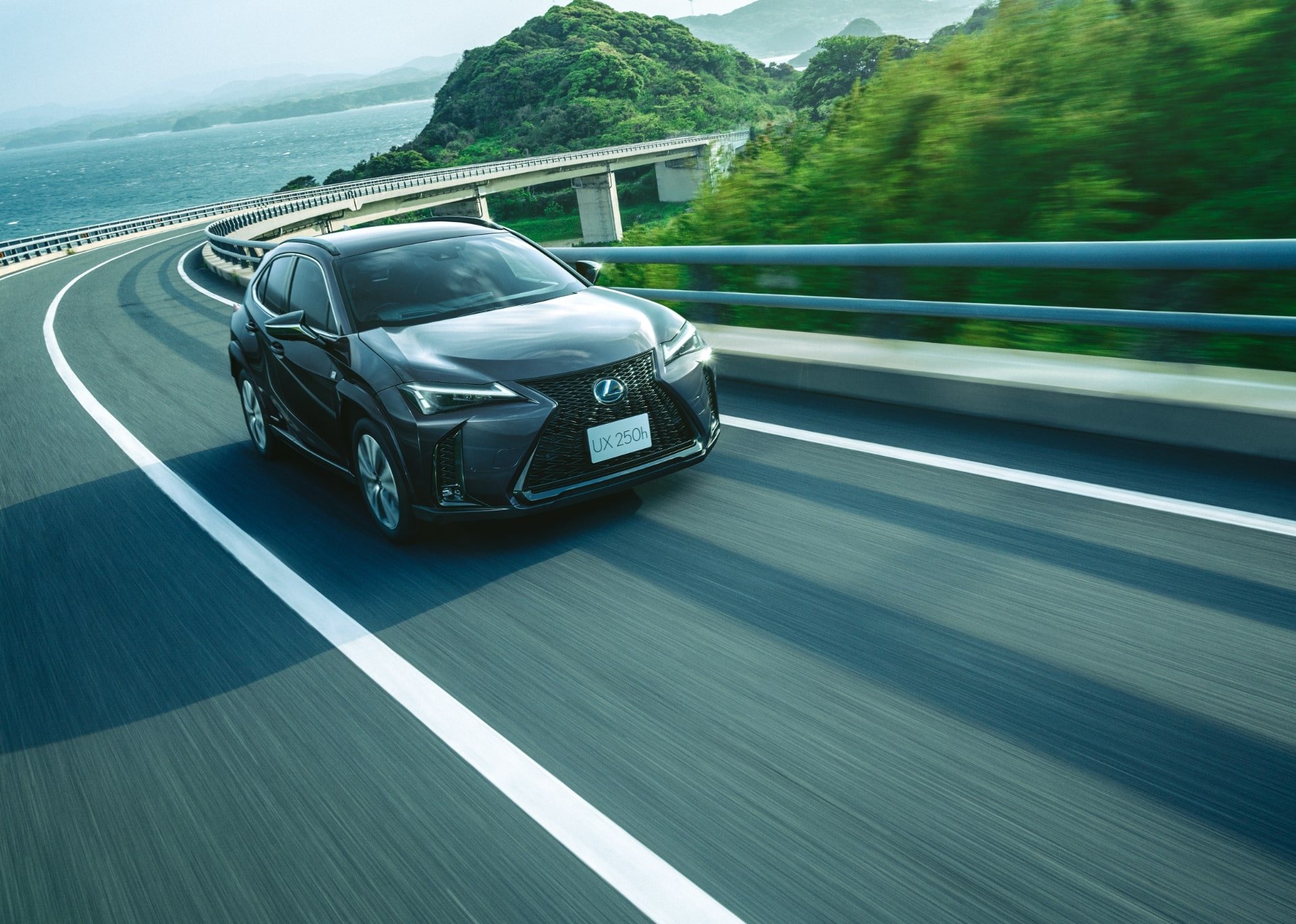 レクサス　UX250h 特別仕様車“F SPORT Style Blue”（ソニッククロム）＜オプション装着車＞