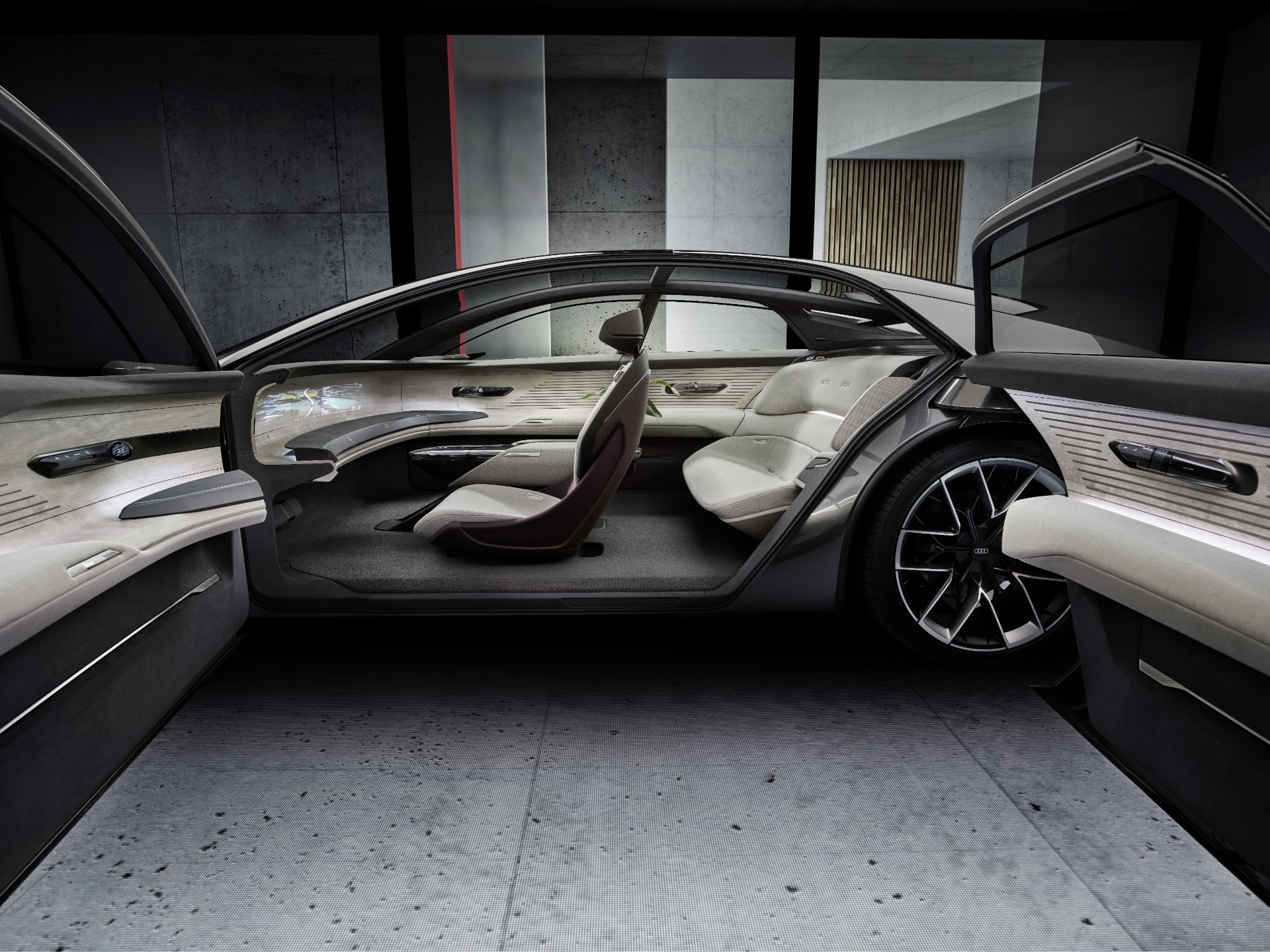 「Audi grandsphere concept(アウディ グランドスフィア・コンセプト)」4