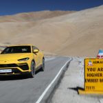 ランボルギーニ ウルス　インドで世界最高高度の道路を走破