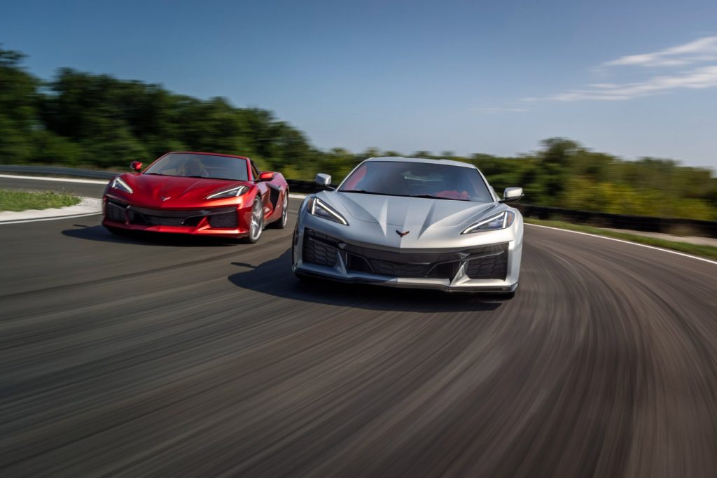 シボレー コルベット Z06 走行イメージ