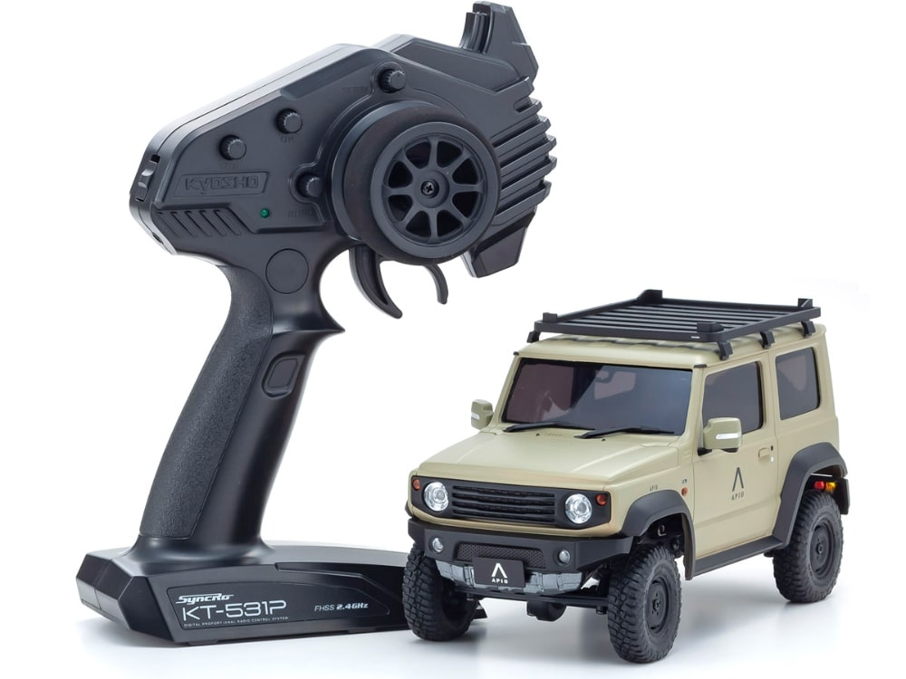 京商ミニッツ4×4シリーズ レディセット スズキ ジムニーシエラ APIO JIMNY TS4 カーキ