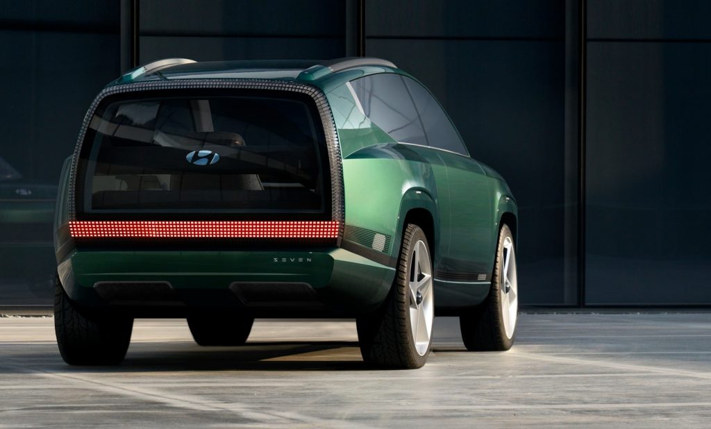 現代自動車「SEVEN」コンセプト　リア