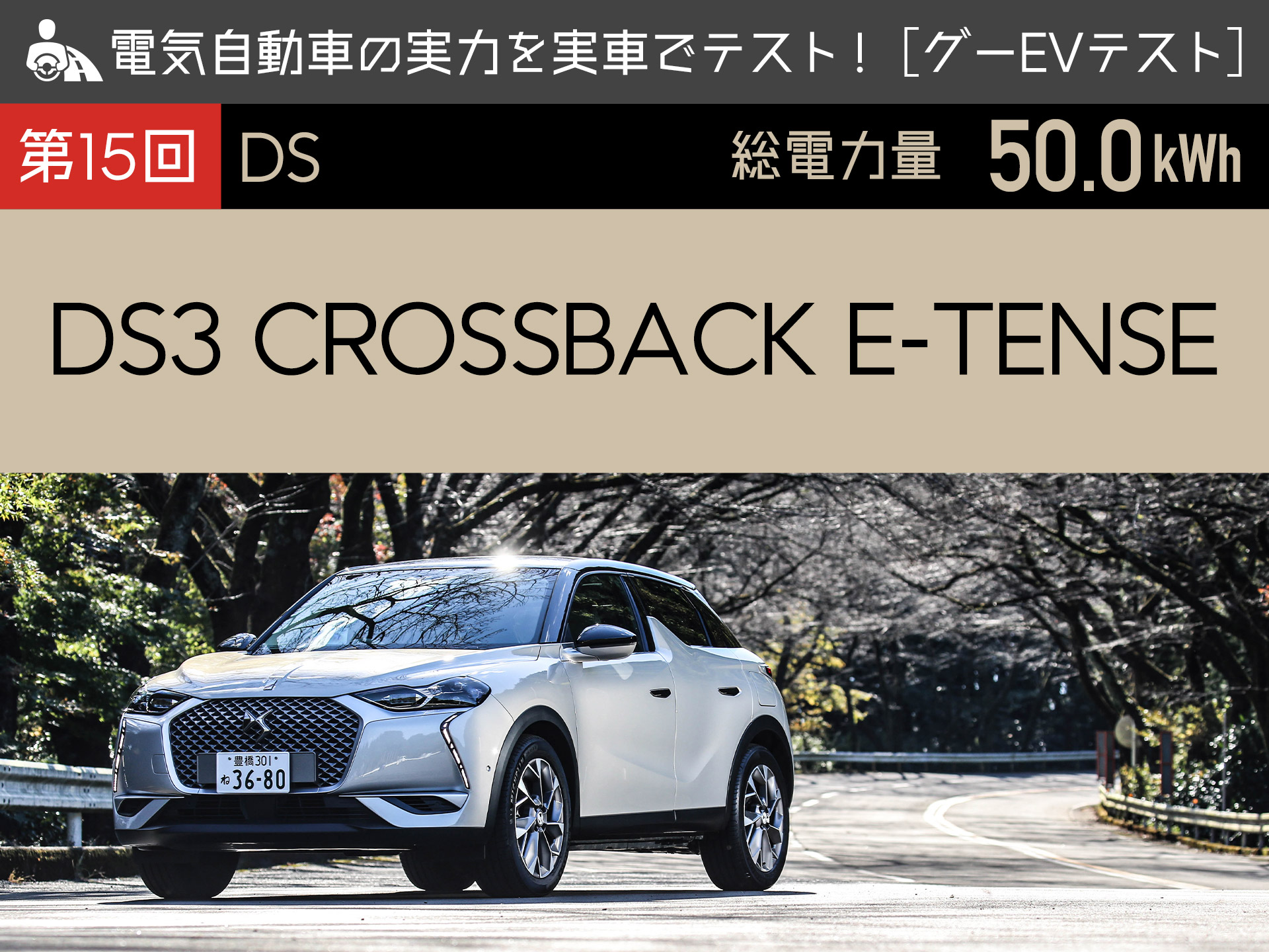 コンパクトSUV・DS3 クロスバック E-テンスの実力テスト！ | 中古車