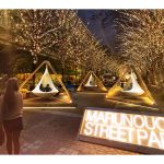 アウトランダーPHEVがクリスマスを彩る　丸の内で実験的イベント