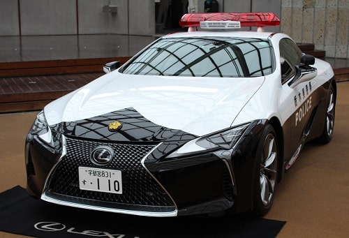 レクサスLCパトカー