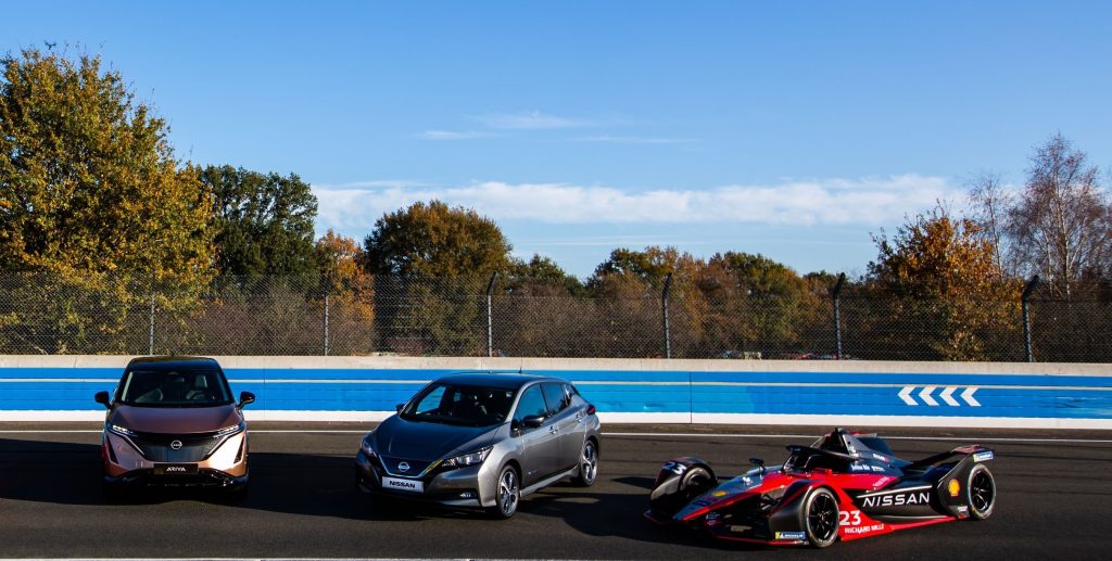 出展予定車両:日産アリア、リーフ、フォーミュラEレースカー