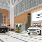 ベントレーハイブリッドモデル　東京ミッドタウンで展示イベント開催