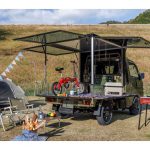 キャンプにも使える！　軽トラ積載用３面開きシェル「BOO3」発売