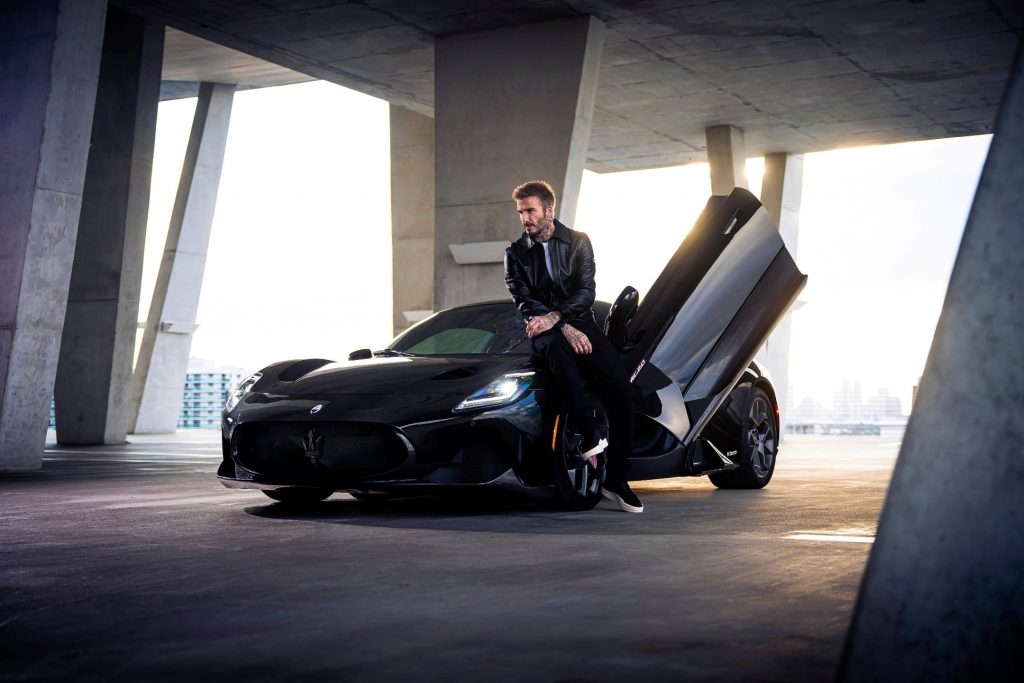 「MC20フォーリセリエ エディション フォー デイビッド・ベッカム(MC20 Fuoriserie Edition for David Beckham)」