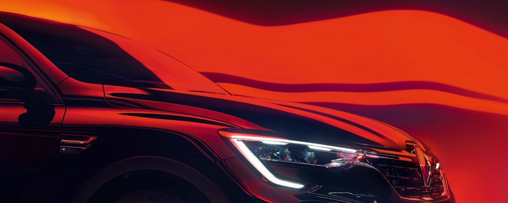 ルノー 新型ハイブリッドSUVのイメージビジュアル