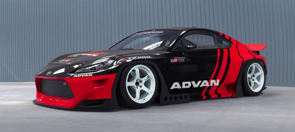 展示する「ADVAN GR86」 ※完成予想CG